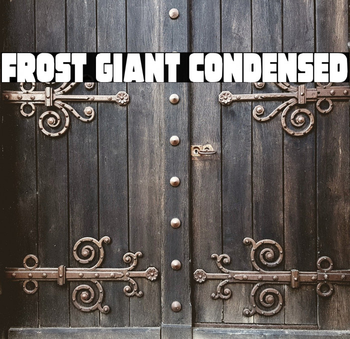 Frost Giant Condensed Example 1