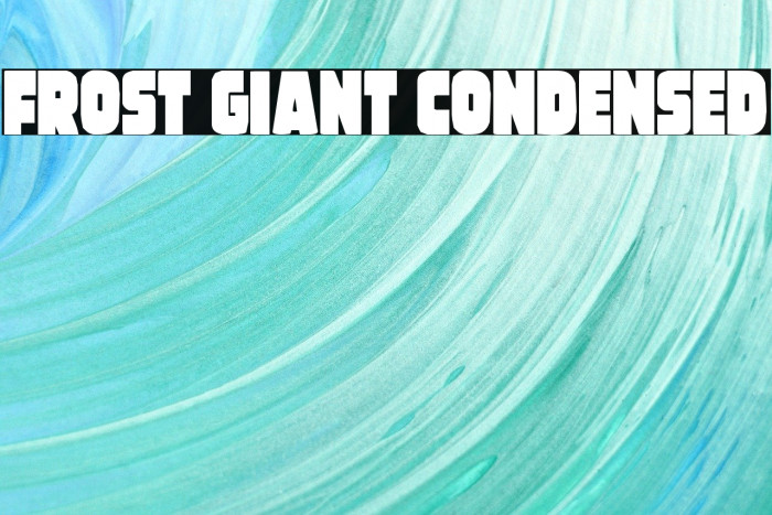 Frost Giant Condensed Example 3