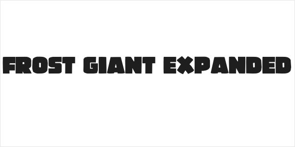 Frost Giant Expanded Logo