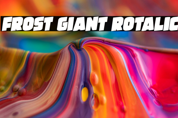 Frost Giant Rotalic Example 2