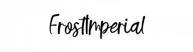 FrostImperial  Fuentes Gratis Descargar