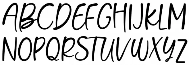 FrostImperial خط أحرف كبيرة