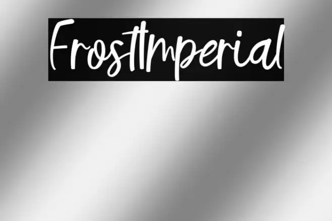 FrostImperial خط examples