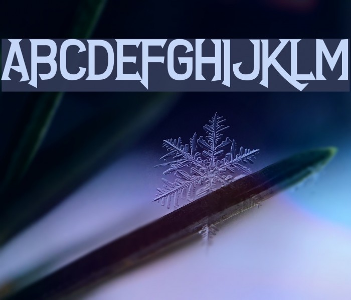 Frostbite Boss Fight Font examples