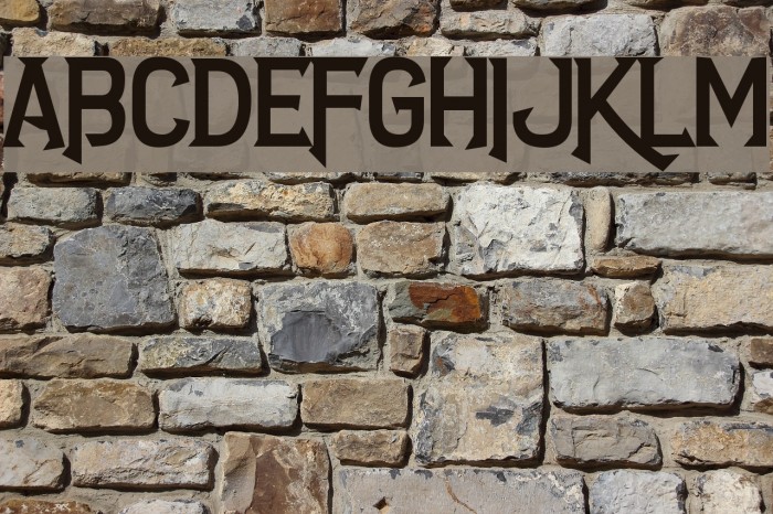 Frostbite Boss Fight Font examples