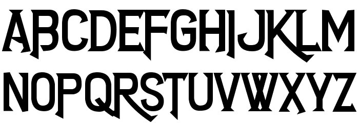 Frostbite Boss Fight Font LOWERCASE