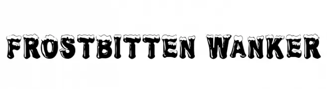 Frostbitten Wanker  baixar fontes gratis