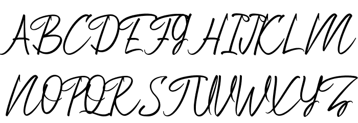 Frostburg Demo Font UPPERCASE