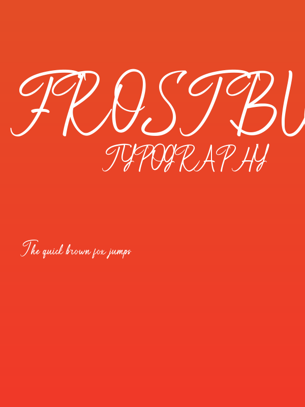 Frostburg Demo Poster