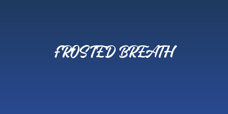 Frosted Breath Social Header