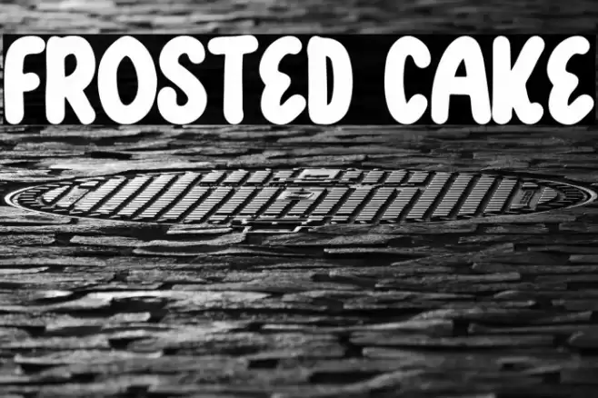 Frosted Cake Caratteri examples