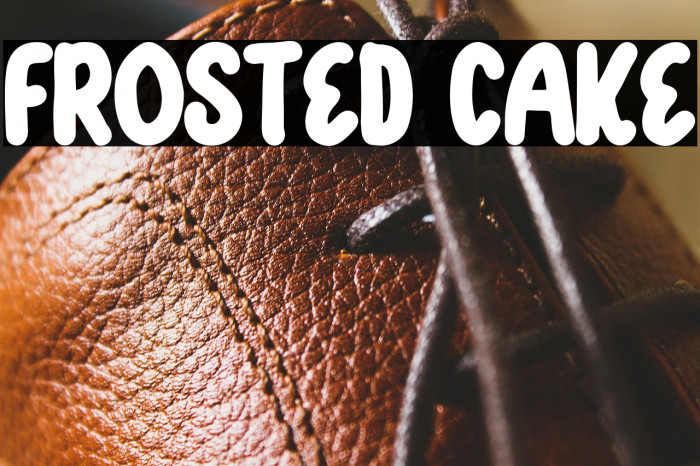 Frosted Cake Example 3