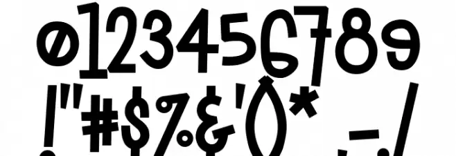 Frostela Font OTHER CHARS