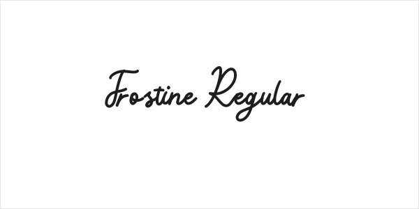 Frostine Regular Logo