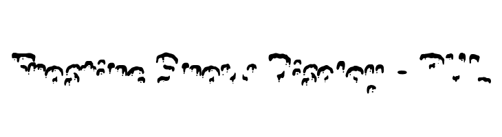 Frostine Snow Display - PUL  免费字体下载