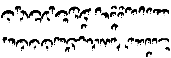 Frostine Snow Display - PUL Font LOWERCASE