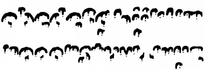 Frostine Snow Display - PUL Polices MINUSCULES