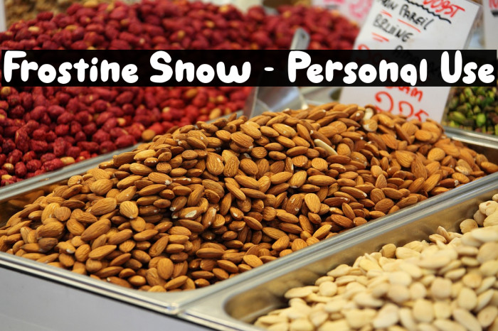 Frostine Snow - Personal Use Example 3