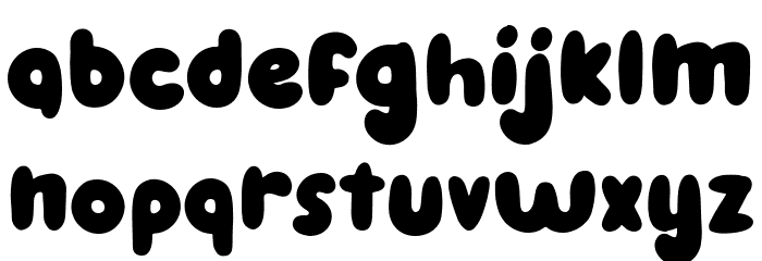 Frostine Snow - Personal Use Шрифта строчной
