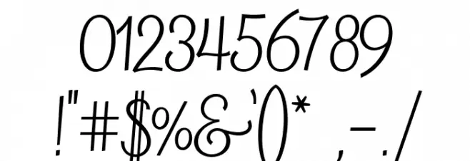 FrostingforBreakfast Font OTHER CHARS