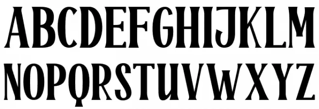 Frosty Christmas Demo Regular फ़ॉन्ट अपरकेस