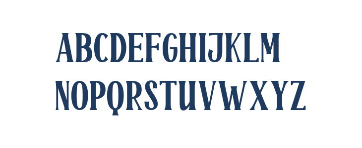 Frosty Christmas Demo Regular Lowercase