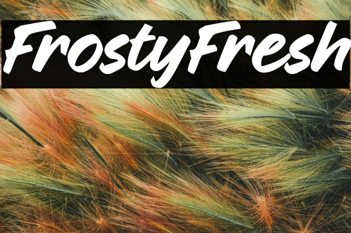 Frosty Fresh Example 1