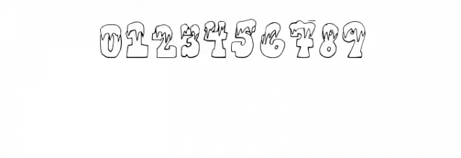 FrostyHoliday フォント その他の文字