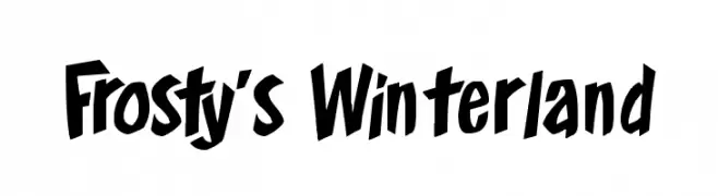 Frosty's Winterland  baixar fontes gratis
