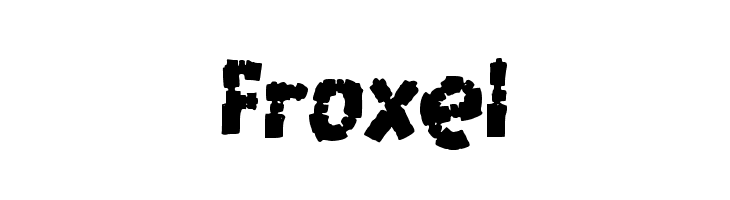 Froxel  नि: शुल्क फ़ॉन्ट्स डाउनलोड