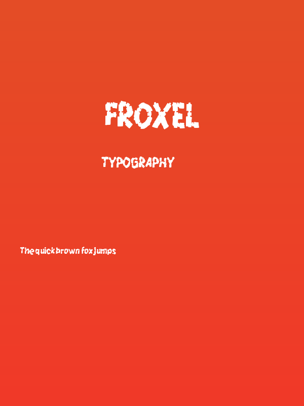 Froxel Poster