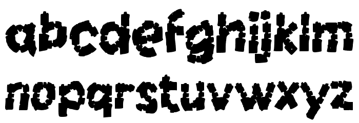 Froxel Font LOWERCASE