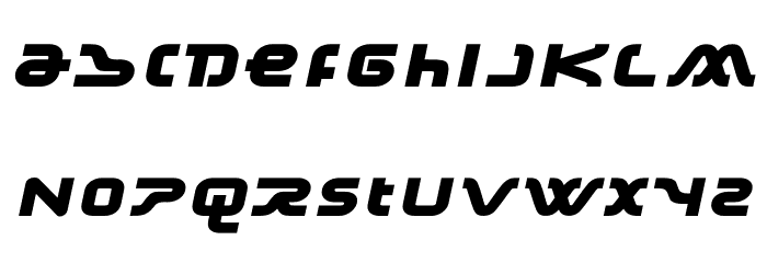 Frozdotre-Regular Font LOWERCASE