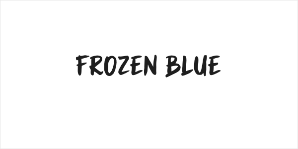 Frozen Blue Logo
