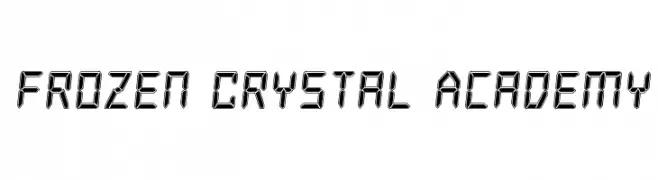 Frozen Crystal Academy  تنزيل الخطوط