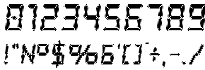 Frozen Crystal Academy Font OTHER CHARS