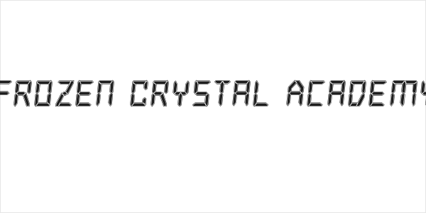 Frozen Crystal Academy Logo