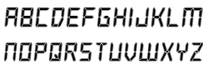 Frozen Crystal Academy Font LOWERCASE