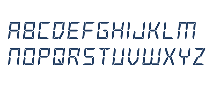 Frozen Crystal Bold Lowercase