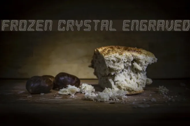 Frozen Crystal Engraved Example 2