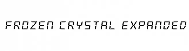 Frozen Crystal Expanded  لخطوط تنزيل
