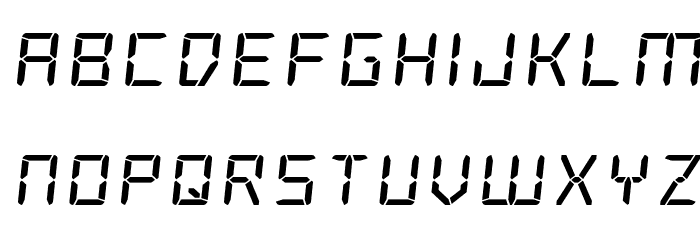 Frozen Crystal Expanded Font LOWERCASE