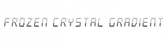 Frozen Crystal Gradient  لخطوط تنزيل