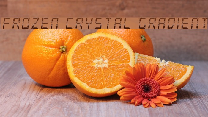 Frozen Crystal Gradient Example 3