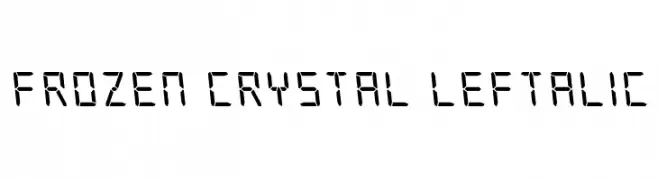 Frozen Crystal Leftalic  لخطوط تنزيل