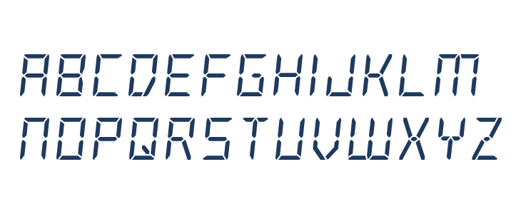 Frozen Crystal Light Lowercase