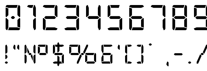 Frozen Crystal Straight Font OTHER CHARS