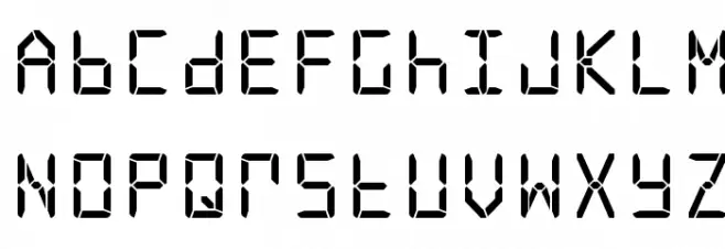 Frozen Crystal Straight フォント 大文字