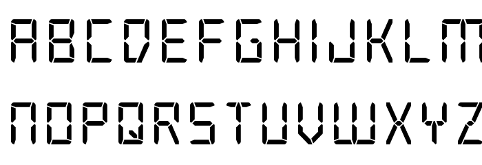 Frozen Crystal Straight Font LOWERCASE