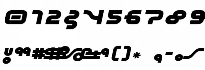 Frozen Dog Treats Font OTHER CHARS